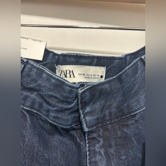 Zara tailored cargo jean in size 28. NWT. - Picture 5 of 6